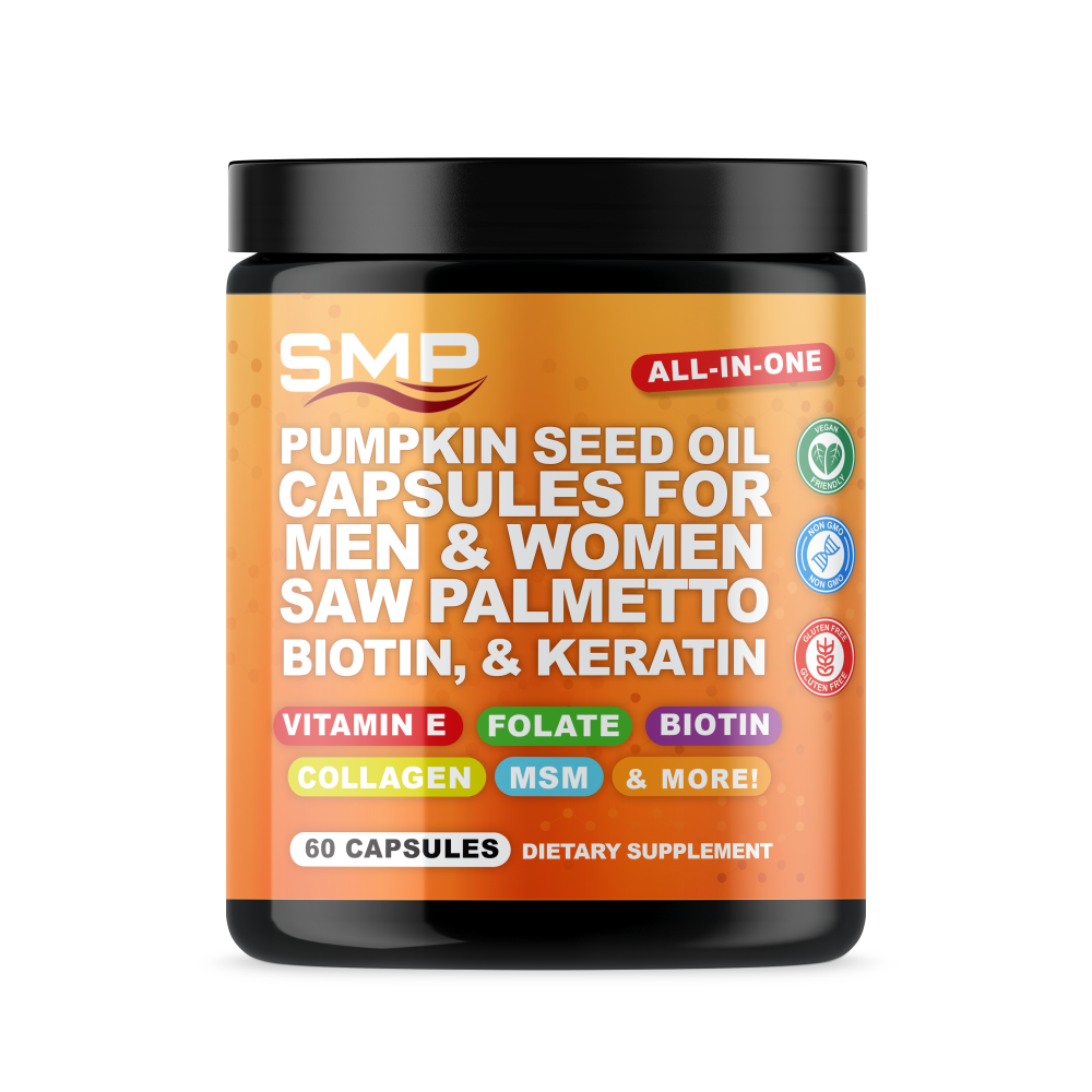 Pumpkin Seed Oil Capsules For Men & Women