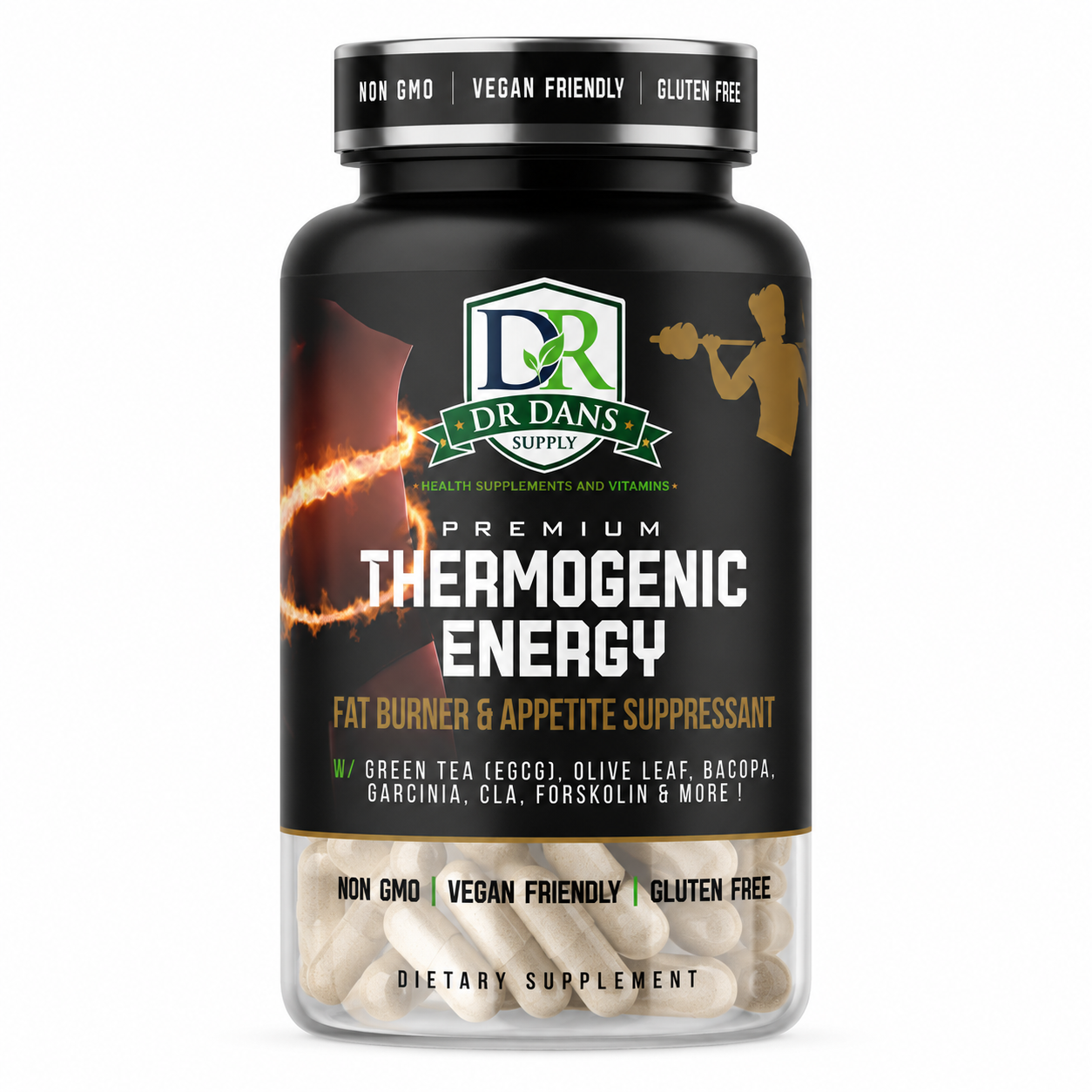 Thermogenic Energy Fat Burner & Appetite Suppressant